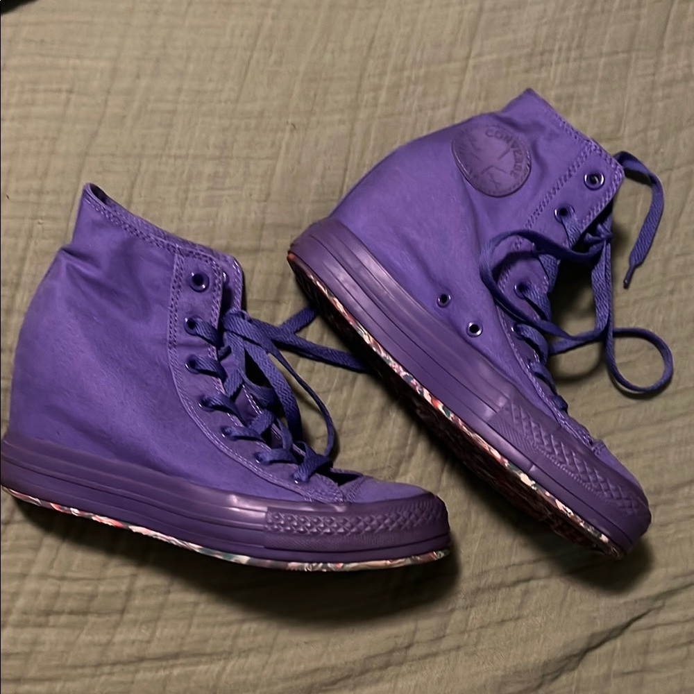 Converse High Tops with Hidden Wedge